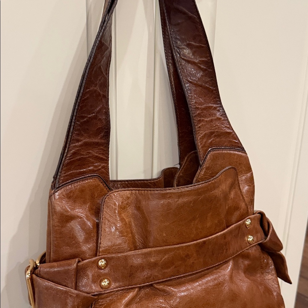 Kooba Brown Leather Shoulder Bag - Picture 4 of 7